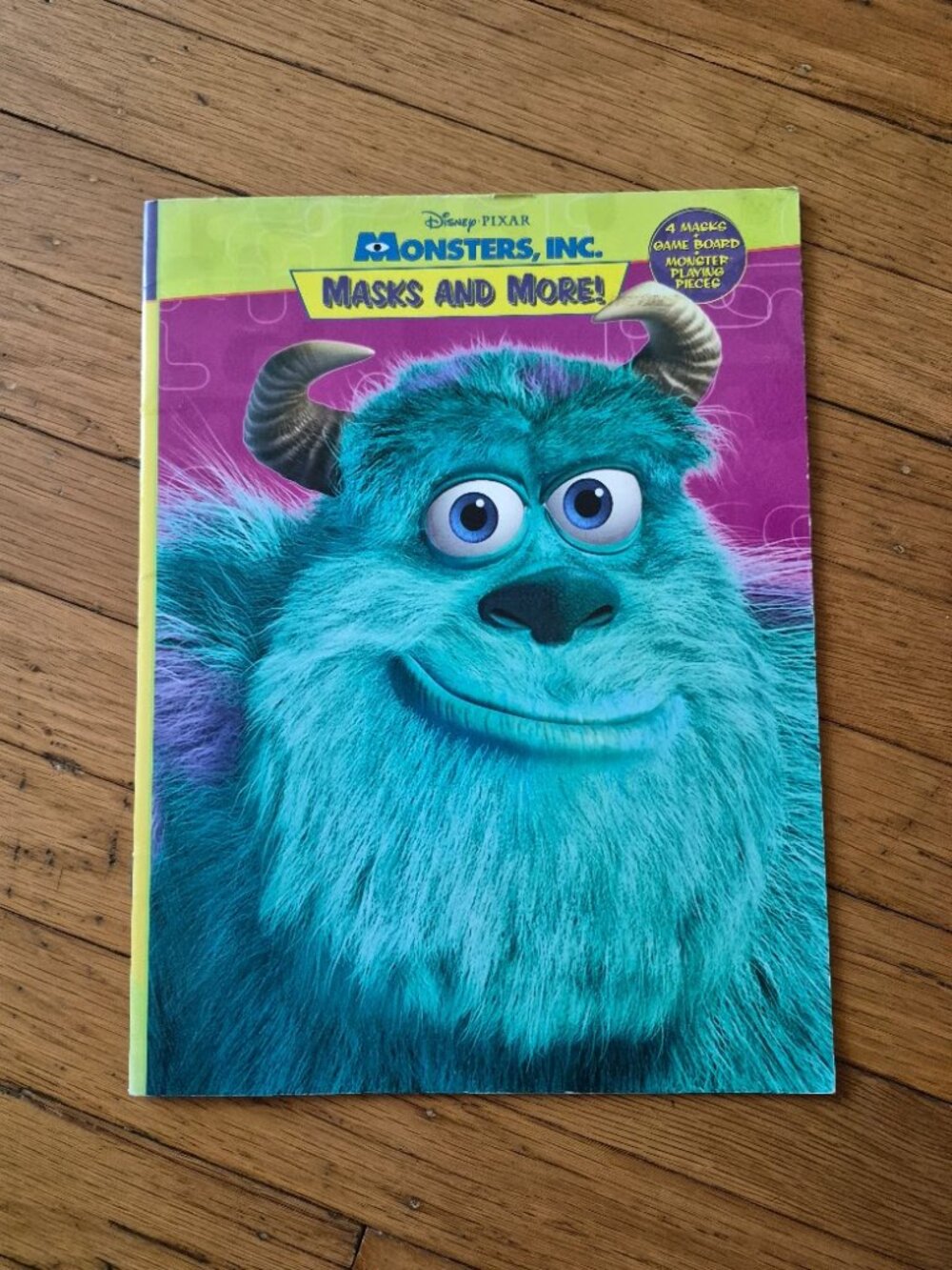 Disney PIXAR Monsters Inc. Masks and More! Children's Book